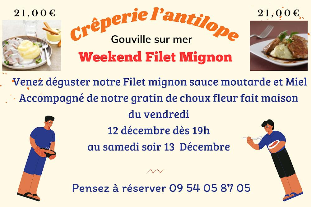 L'Antilope, café, crêperie, brasserie - Menu Image 2